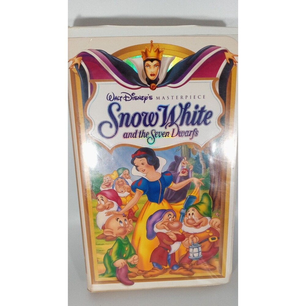 Walt Disney Snow White & Seven Dwarfs Masterpiece Collection VHS 1994
